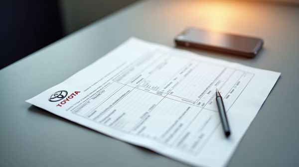 Obtenez votre devis pour l'entretien d'une voiture Toyota rapidement